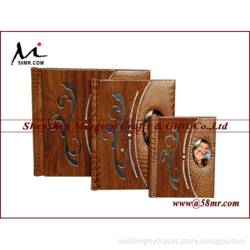 Wedding Wooden Photo Album Book,Wooden Album Book Cover
